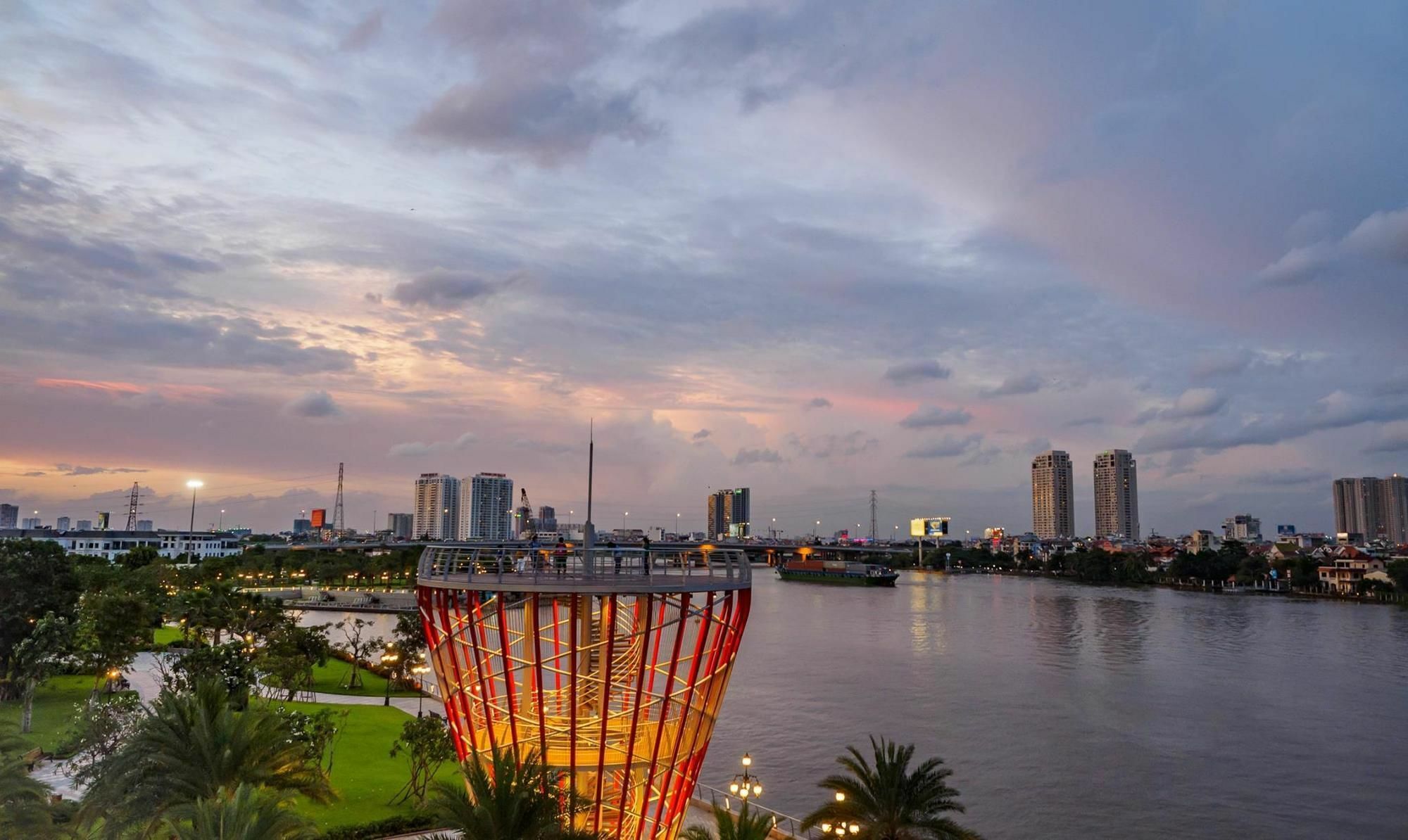 The Berry Vinhomes Luxury Apartments Ho Chi Minh-stad Buitenkant foto